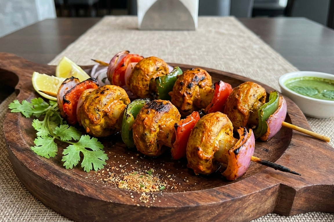 Mushroom Tikka