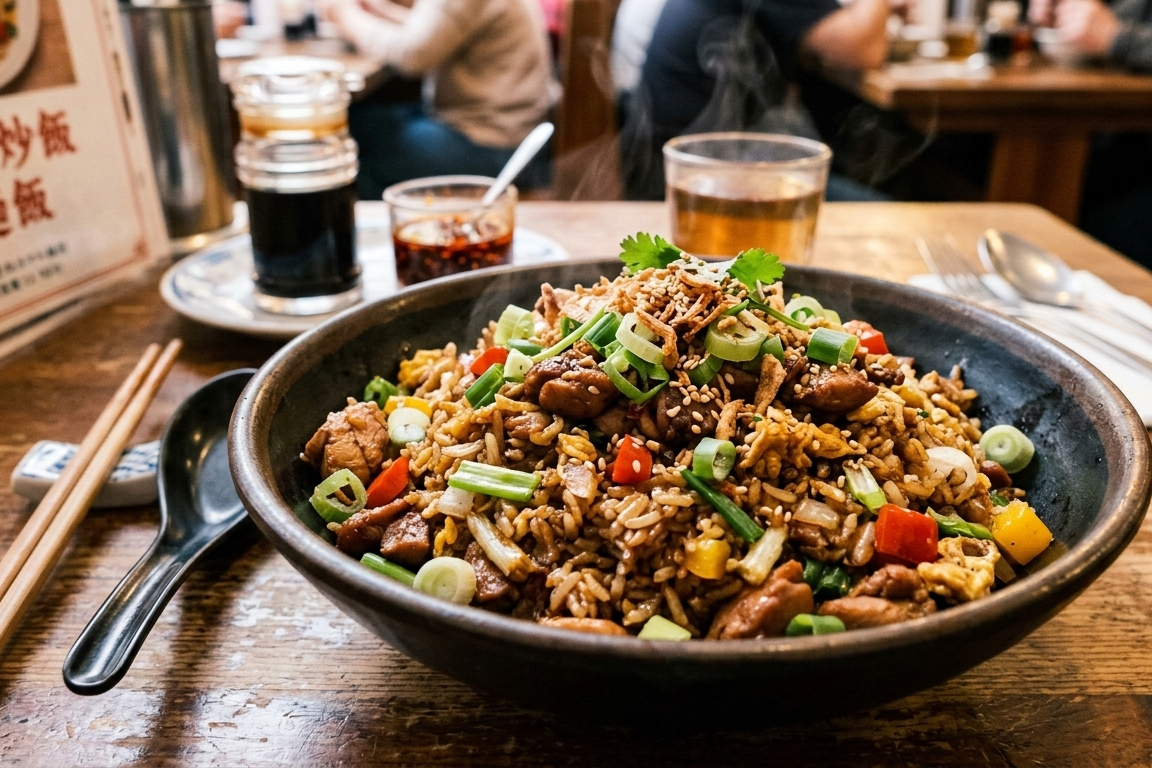 Chicken Hong Kong Rice